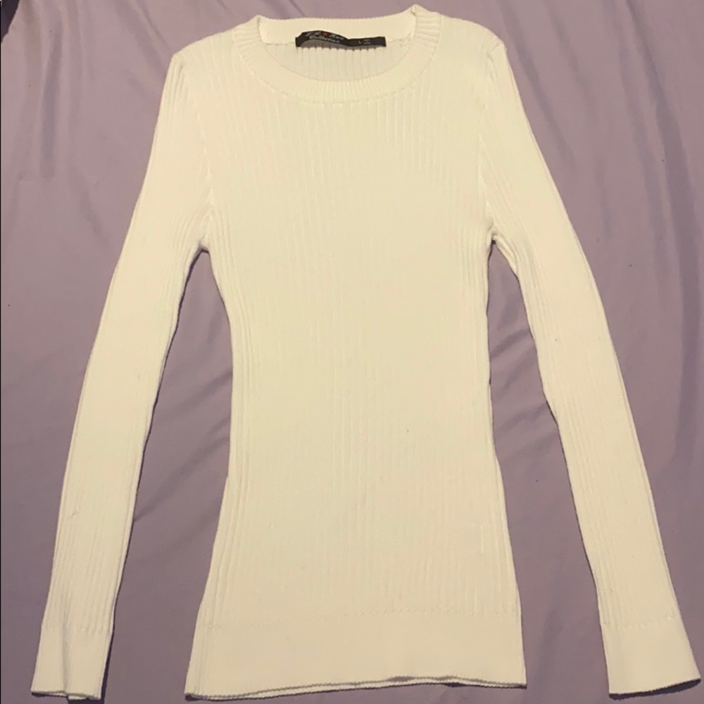 White long sleeve shirt